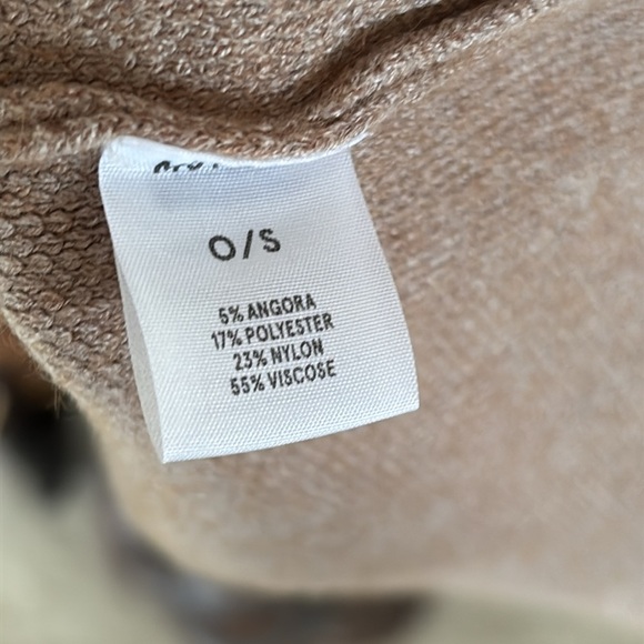 NWT KERISMA OVERSIZED BOXY DRESS SCULPTURAL RIB TURTLENECK FITTED 3/4 SLEEVES - Picture 10 of 16